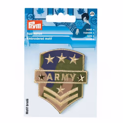 Prym Patch Motif Military Coat Of Arms - each