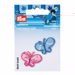 Prym Patch Motif Butterflies - per pack of 2