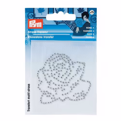 Prym Patch Motif Rhinestone Rose - each