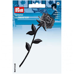 Prym Patch Motif Rose With Stem - each