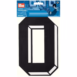 Prym Number Patch Motif Large Number 0 - Black - each