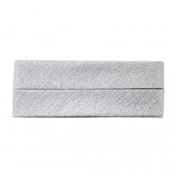 Prym 20mm Lurex Bias Binding Tape Silver - each