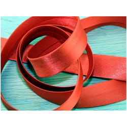 Prym 20mm Duchesse Satin Bias Binding Tape Orange - each