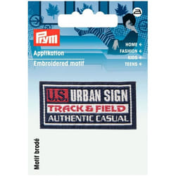 Prym Patch Motif U.S. Urban Sign - each