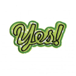 Prym Recycled Plastic Patch Motif Inscription Yes - each