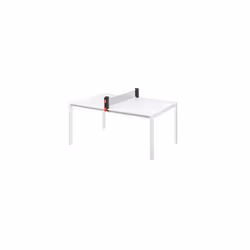 40461 - Extendable table tennis net, for easy mounting on table tops, ideal for on the go, on holiday or in the garden
