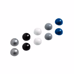 MAUL 6166099, Board magnet, Black, Grey, Silver, White, Plastic, 20 mm, 10 pc(s), Germany