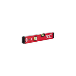 Milwaukee 4932459061 40 cm Redstick Backbone Magnetic Level - Red/Black/Silver