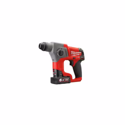Milwaukee 4933451907 M12 CH-602X Fuel SDS Hammer 12 Volt 2 x 6.0Ah Li-Ion