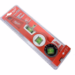 Milwaukee 4932459096 932459096 Block Torpedo Level, Red/Black