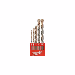Milwaukee 4002395369928 Concrete Drill Bit Set, 5 Piece, Multicolored