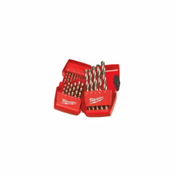 Milwaukee MIL2352374 HSS-G THUNDERWEB Metal Drill Bit Set 19 Piece 1-10mm