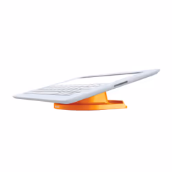 Leitz 62741044 multimedia cart/stand Metallic, Orange Tablet Multimedia stand