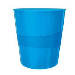 Leitz WOW Waste Bin Polystyrene Blue