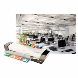 Leitz iLAM Laminator Office A4 Hot laminator 400 mm/min Silver, White - Additional view 6