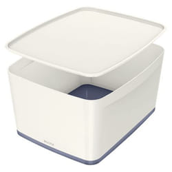 Esselte 5216-10-01 Storage box Rectangular Acrylonitrile butadiene styrene (ABS) Grey, White
