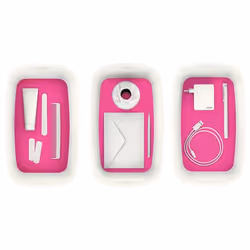 Esselte 5229-10-23 Storage tray Rectangular Acrylonitrile butadiene styrene (ABS) Pink, White