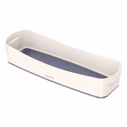 Esselte 5258-10-01, Storage tray, Grey, White, Rectangular, Acrylonitrile butadiene styrene (ABS), Monochromatic, 307 mm