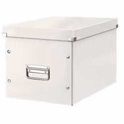 Leitz Click & Store WOW, Storage box, White, Rectangular, Polypropylene (PP), Monochromatic, Indoor