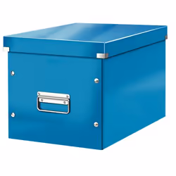 Leitz Click & Store WOW, Storage box, Blue, Rectangular, Polypropylene (PP), Monochromatic, Indoor