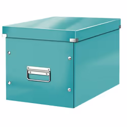 Leitz Click & Store WOW, Storage box, Turquoise, Rectangular, Polypropylene (PP), Monochromatic, Indoor
