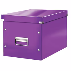 Leitz Click & Store WOW, Storage box, Purple, Rectangular, Polypropylene (PP), Monochromatic, Indoor