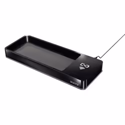 Leitz 53650095, Desktop mounted, Polystyrene, Black, Contactless, Table, Charging