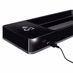 Leitz 53650095 charging station organizer Desktop mounted Polystyrene Black