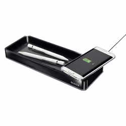 Leitz 53650095 charging station organizer Desktop mounted Polystyrene Black