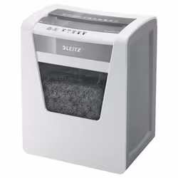 Leitz Shredder IQ Office P4, Cross shredding, 22.3 cm, 4 x 40 mm, 23 L, 225 sheets, Touch