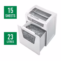 Leitz IQ Office Cross paper shredder Cross shredding 55 dB 22.3 cm White - Additional view 4