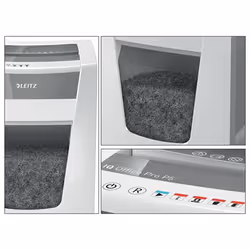 Leitz IQ Office Pro paper shredder Micro-cut shredding 55 dB 23 cm White - Additional view 6