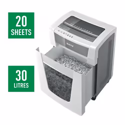 Leitz IQ Office Pro paper shredder Cross shredding 55 dB 23 cm White - Additional view 4