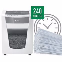 Leitz IQ Office Pro paper shredder Cross shredding 55 dB 23 cm White - Additional view 5
