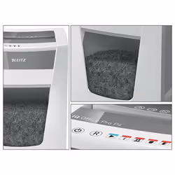 Leitz IQ Office Pro paper shredder Cross shredding 55 dB 23 cm White - Additional view 6