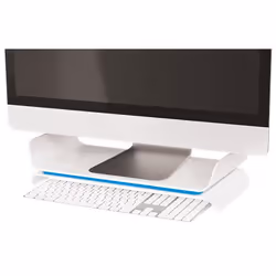 Leitz 65040036 monitor mount / stand 68.6 cm (27") Desk Blue, White - Additional view 3