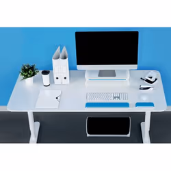 Leitz 65040036 monitor mount / stand 68.6 cm (27") Desk Blue, White - Additional view 5
