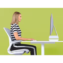 Leitz 65040054 monitor mount / stand 68.6 cm (27") Desk Green, White