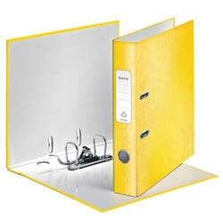 Leitz Lever Arch File 180 WOW A4 50mm Yellow (Pack 10) - 10060016 DD