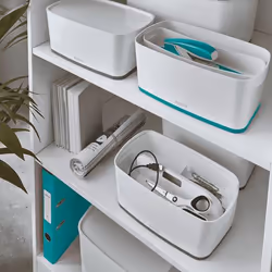 Leitz MyBox WOW Storage box Rectangular ABS synthetics Green, White