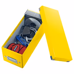 Leitz 60410016 file storage box Cardboard Yellow
