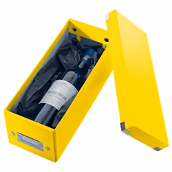 Leitz 60410016 file storage box Cardboard Yellow
