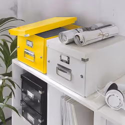 Leitz 60440016 file storage box Cardboard Yellow