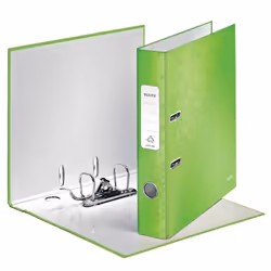 Leitz Lever Arch File 180 WOW A4 50mm Green (Pack 10) - 10060054 DD