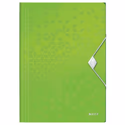 Leitz WOW, A4, Polypropylene (PP), Green, Portrait, 150 sheets, 80 g/m²