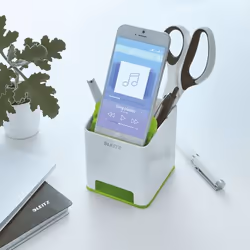 Leitz 53631054 pen/pencil holder Polystyrene (PS) Green, White