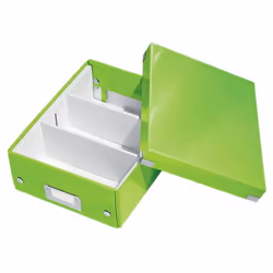 Leitz Click & Store WOW Hardboard, Polypropylene (PP) Green