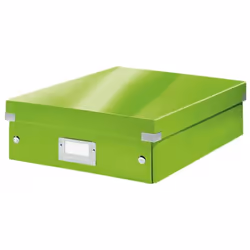 Leitz Click & Store WOW, Storage box, Green, Rectangular, Polypropylene (PP), Monochromatic, Indoor