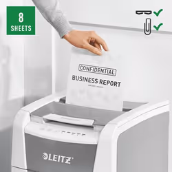 Leitz IQ Autofeed Small Office 100 Automatic Paper Shredder P4 - Additional view 8