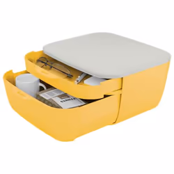 Leitz 53570019 desk tray/organizer Polystyrene (PS) White, Yellow - Additional view 6